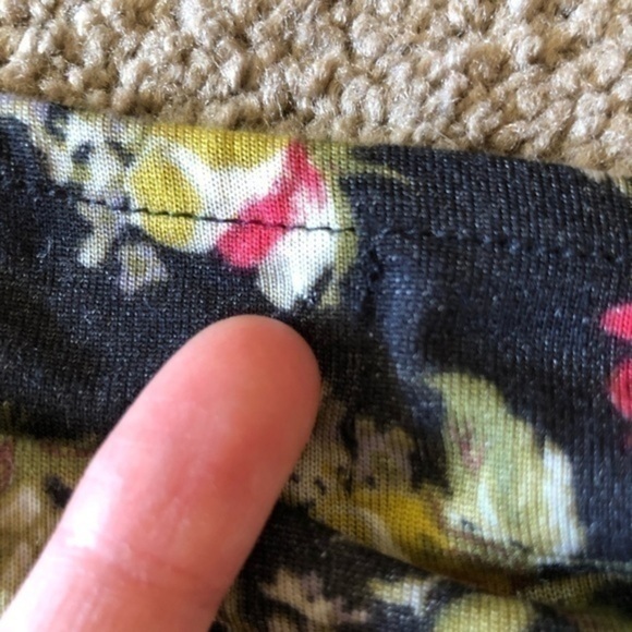 NEW NWT URBAN OUTFITTERS Dalton Ruched Mini Dress Black Floral 90s 00s Y2K Small - Picture 10 of 11